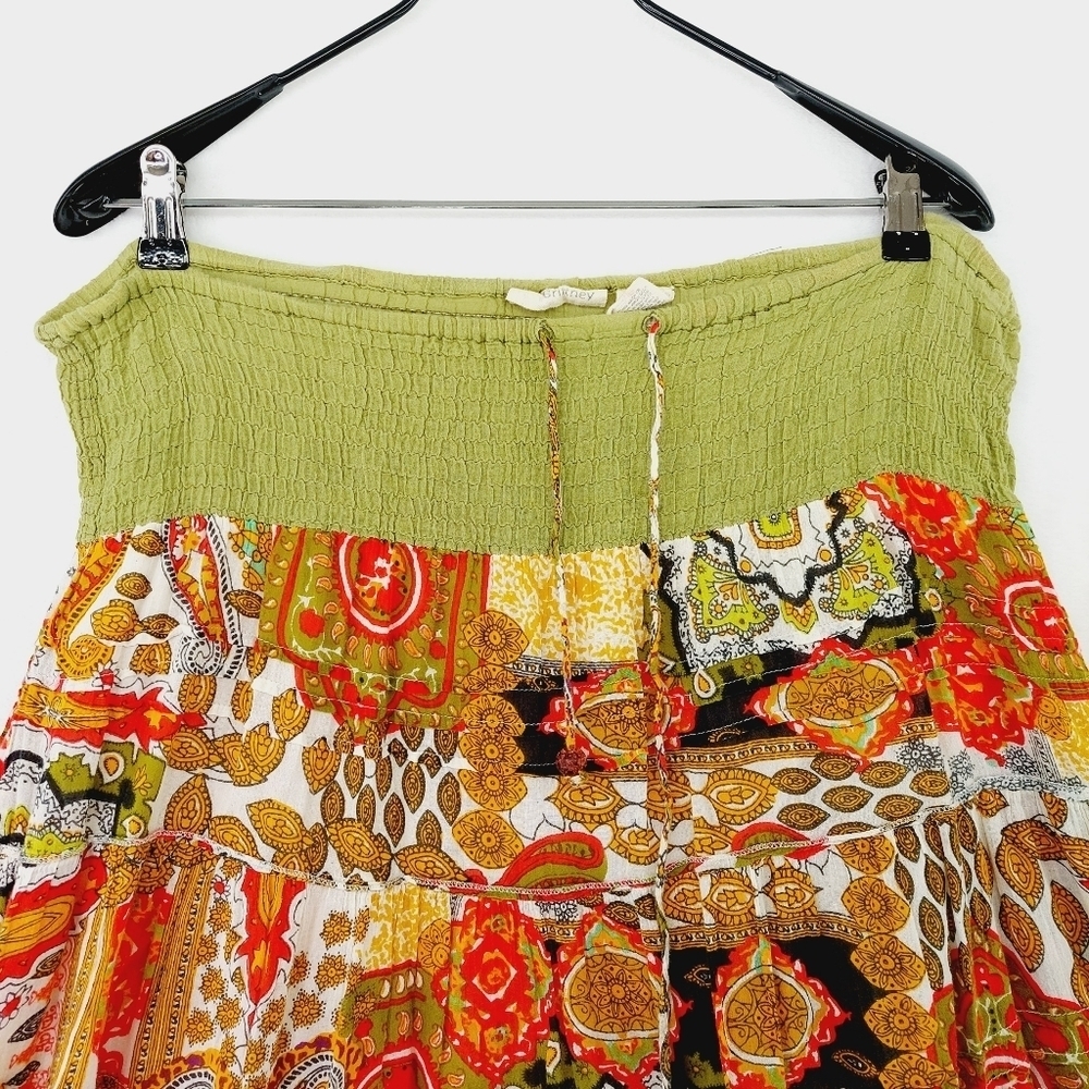Allison Brittney Bohemian Floral Convertible Sleeveless Dress P1387 - Picture 2 of 7